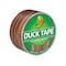 B & K Duck 1.88 in. W X 10 yd L Brown Woodgrain Duct Tape 283051 - alternate 1